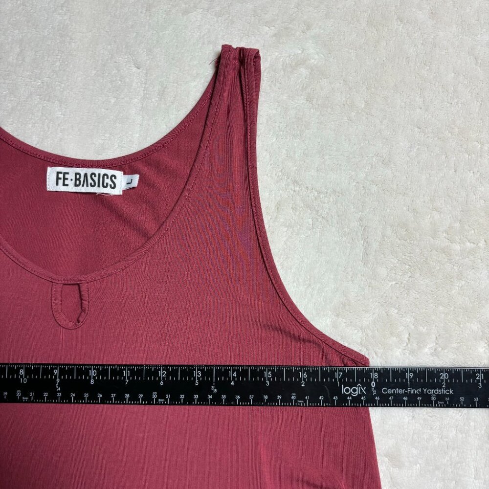 Fighting Eel Womens FE Basics Tank Top Size Large Sleeveless Modal Staple Layers - Picture 10 of 12